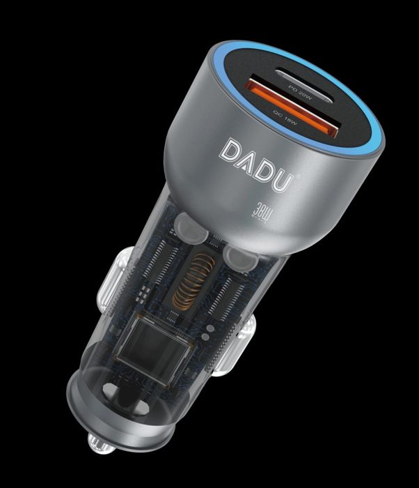 DADU DC-127 55W PD+QC car charger