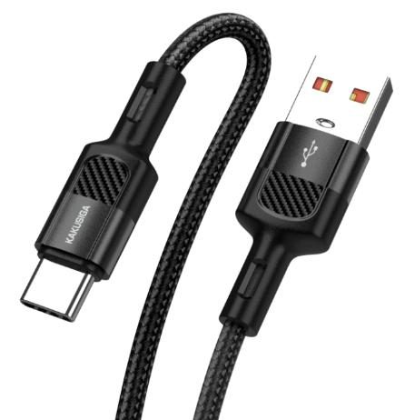 KAKUSIGA KSC-458 aluminum alloy fast charging data cable (Lightning)