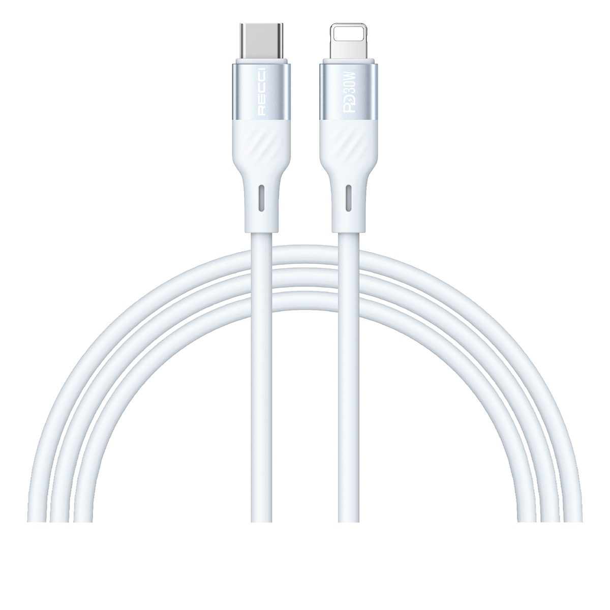 RECCI RS22CL PD30W Fast charging silicone data cable
