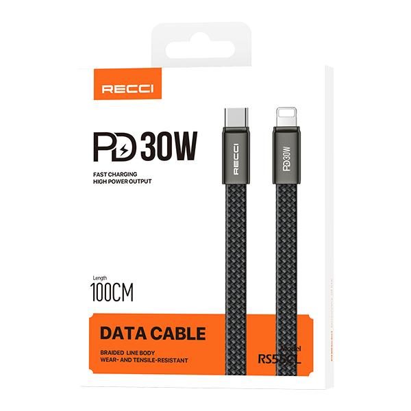 RECCI RS55CL PD30W Fast charging data cable
