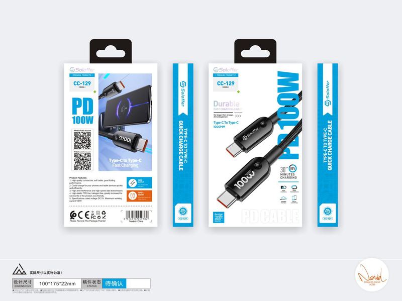SOLOFFER CC-129 USB data cable