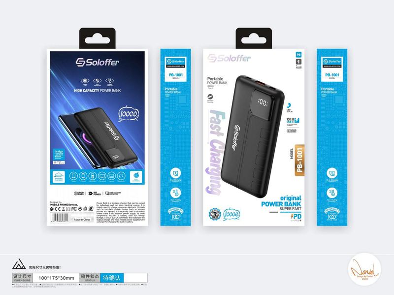 SOLOFFER PB-1001 10000MAH Power bank
