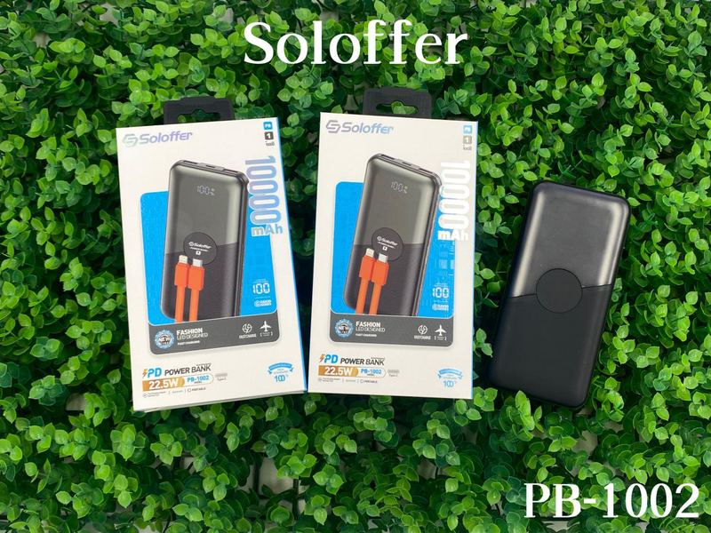 SOLOFFER PB-1002 10000MAH Power bank