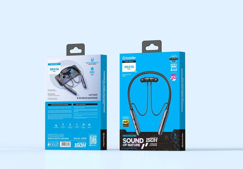 SOLOFFER SOLO-S6 Bluetooth earphones