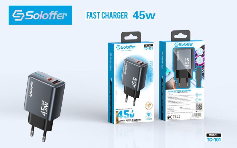 SOLOFFER TC-101 MIRCO Wall charger