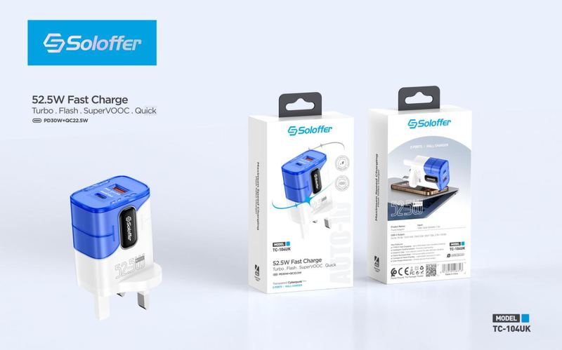 SOLOFFER TC-104 TPC Wall charger