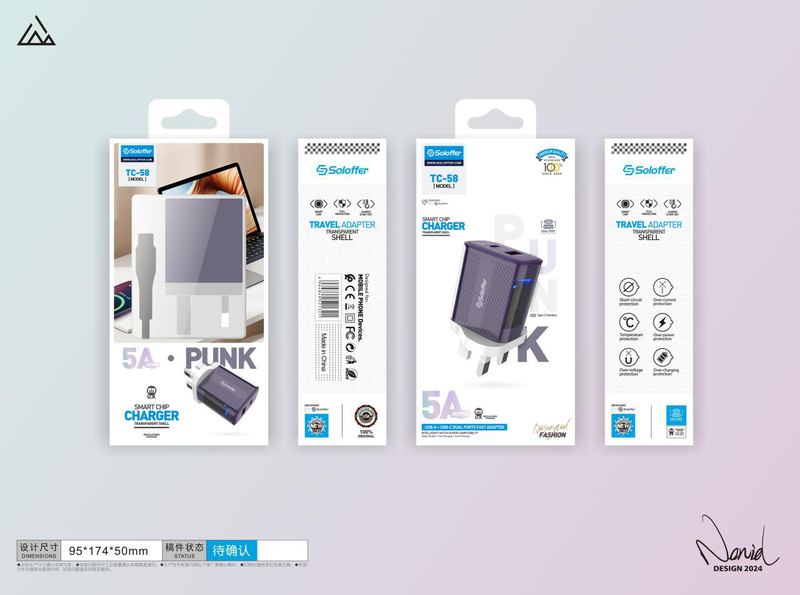 SOLOFFER TC58 IPH Wall charger