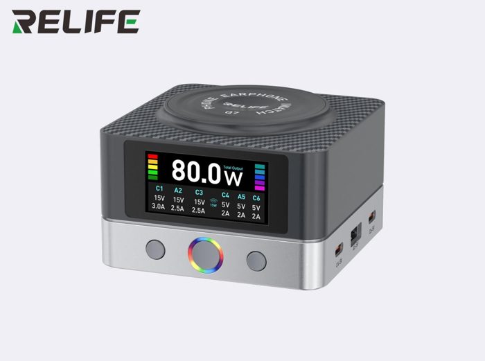 RELIFE Q7 6-Port Smart Multi-Charger