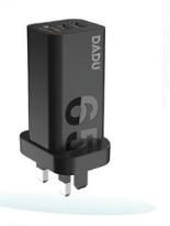 DADU DC-333 A 65W 2C+QC charger