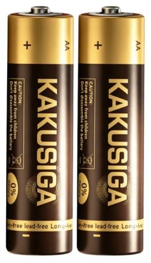 KAKUSIGA KSC-1284 AAA Alkaline Batteries (LR03) (2-Pack)