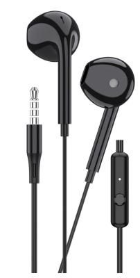 KAKUSIGA KSC-1311 universal wired control earphones with mic (3.5mm) (Separated Packaging) MOQ 1000PCS/Carton Per Color