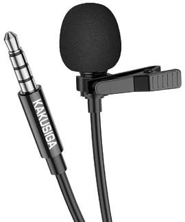 KAKUSIGA KSC-762 3.5mm lapel microphone