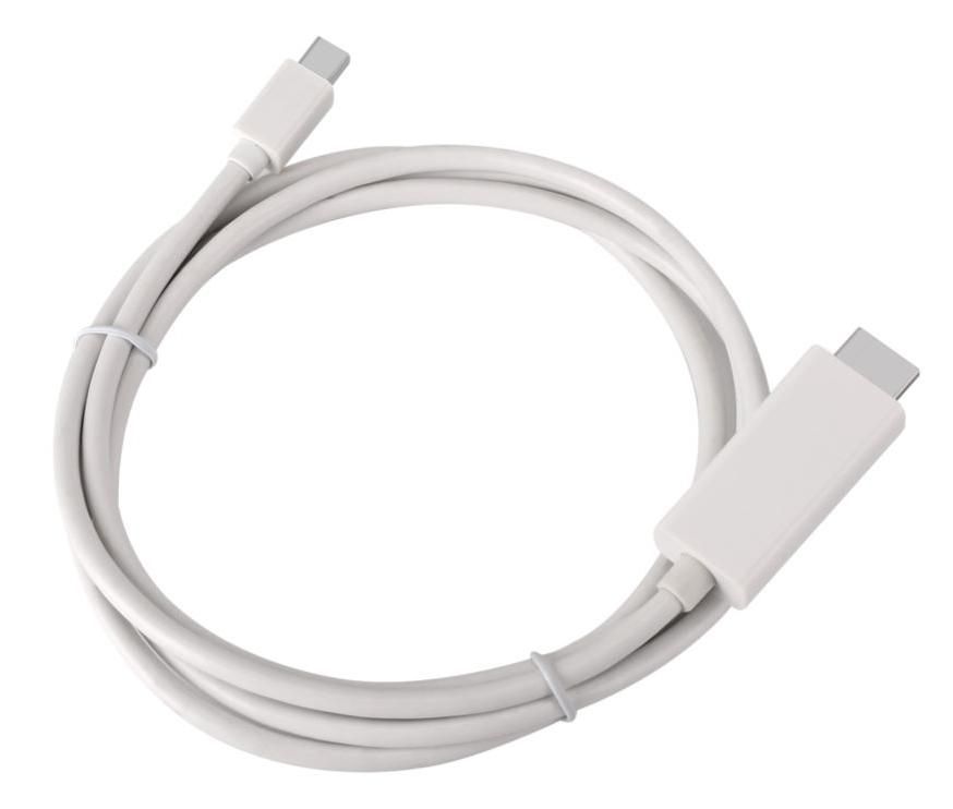 ONTEN OTN-5130 DP 2k1080p MiniDP (DisplayPort) Male (Input) to HDMI Male (Out) Cable
