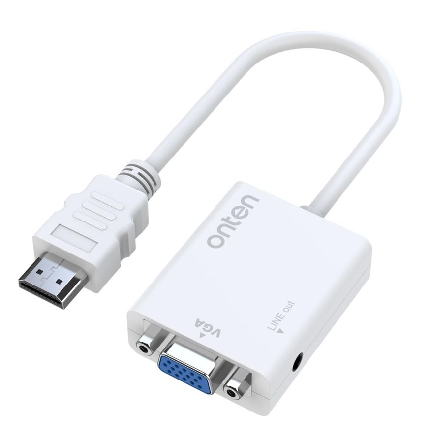 ONTEN OTN-5168 HDMI to VGA adapter with audio