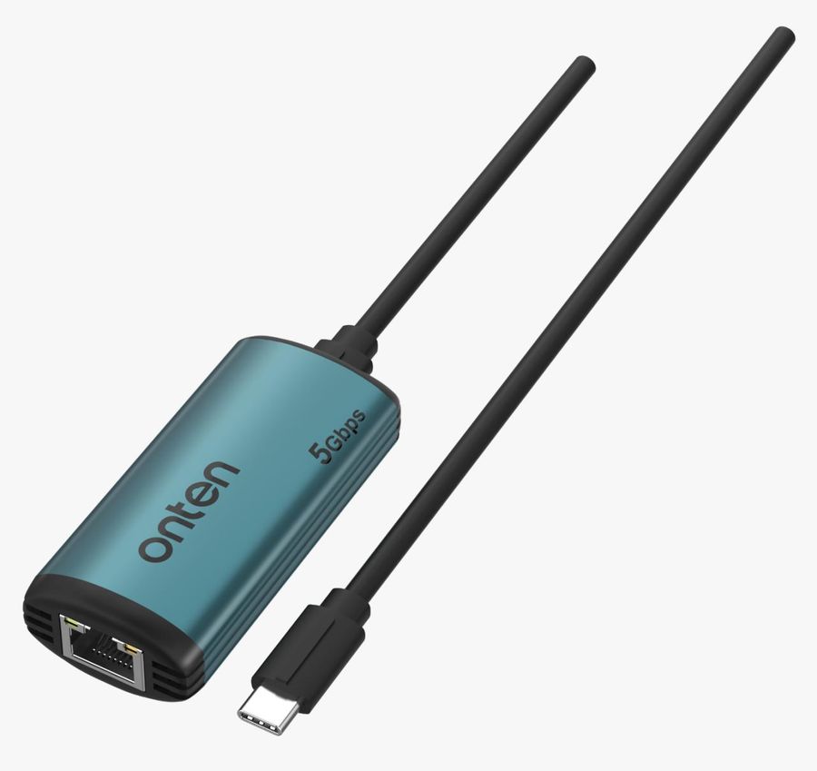ONTEN OTN-CE65 USB-C to 5 G Ethernet Adapter