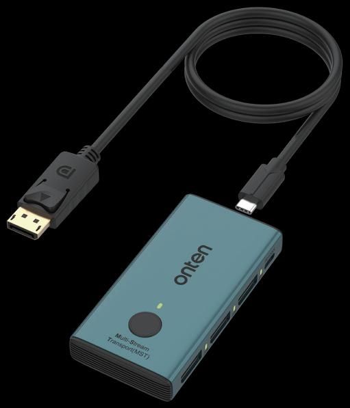 ONTEN OTN-DP935 Triple DP Adapterwith Instant Screen-Off