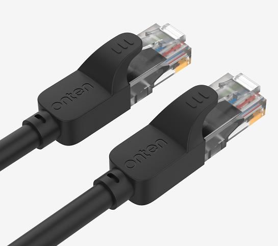 ONTEN OTN-E601 black Cat6 network cable