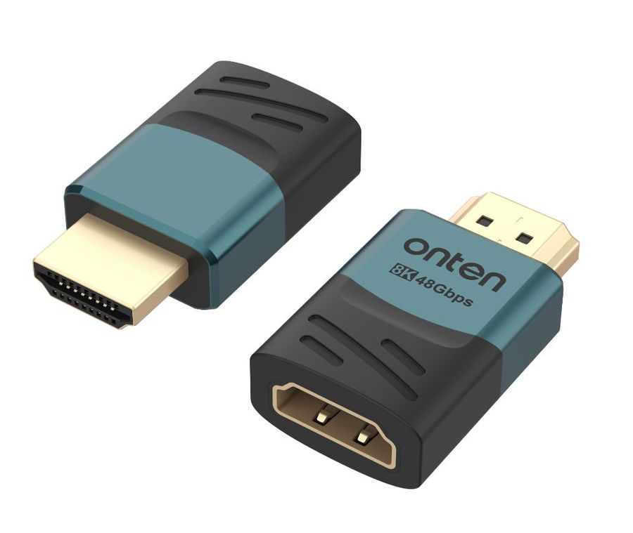 ONTEN OTN-HD810 8K@60hz HDMI Male to Female Adapter High Speed HDMI V2.1 48Gbps HDMI