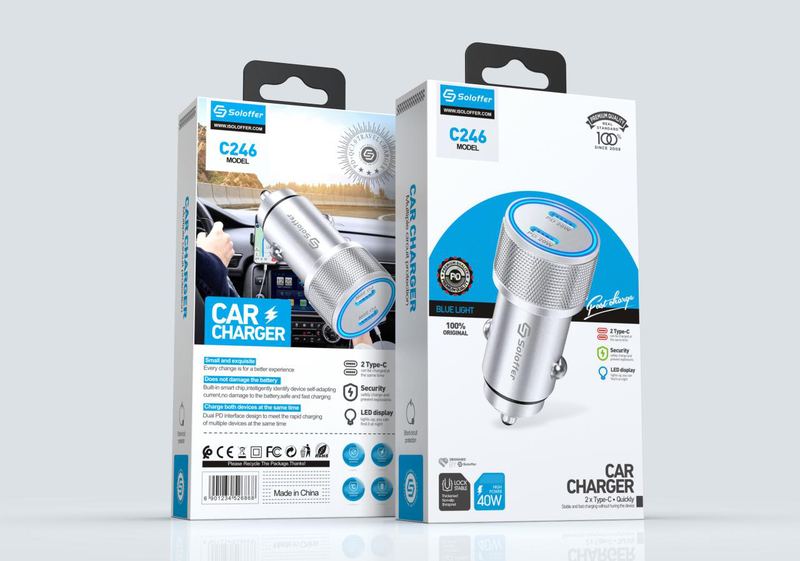 SOLOFFER C246 C-lightning Car charger
