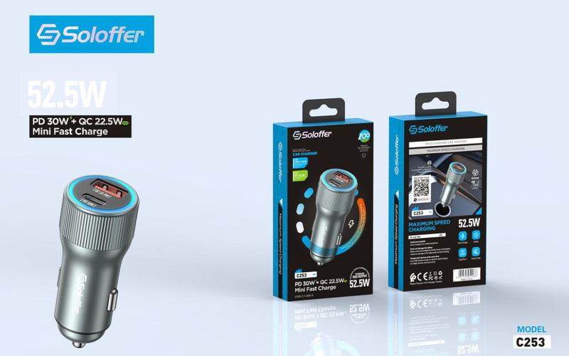 SOLOFFER C253 TPC Car charger