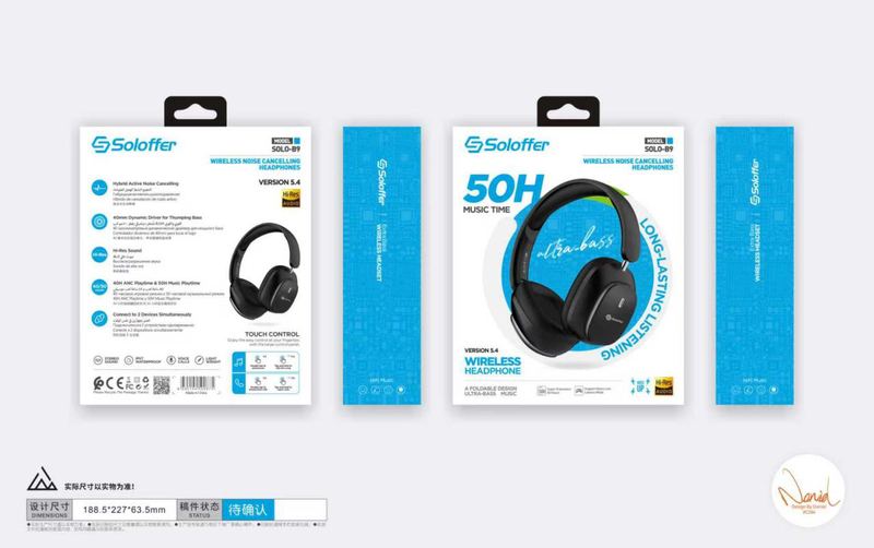 SOLOFFER SOLO-B9 Bluetooth earphones
